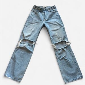 Abercrombie & Fitch Light Blue Curve Love Jeans